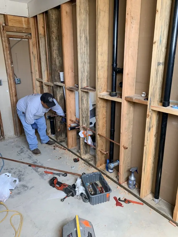 Commercial rough-in plumbing for Commercial Plumbing in Back Bay